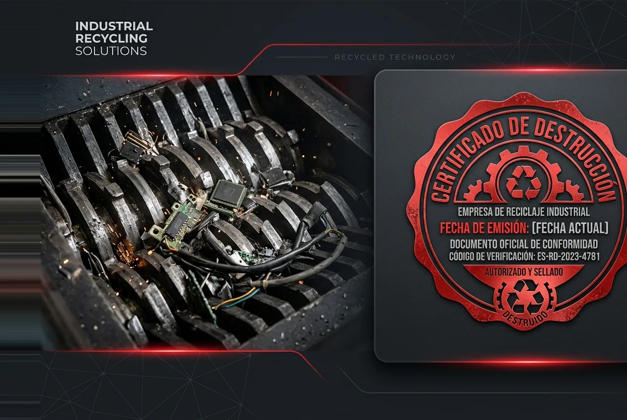 Vulcano destruction certificate